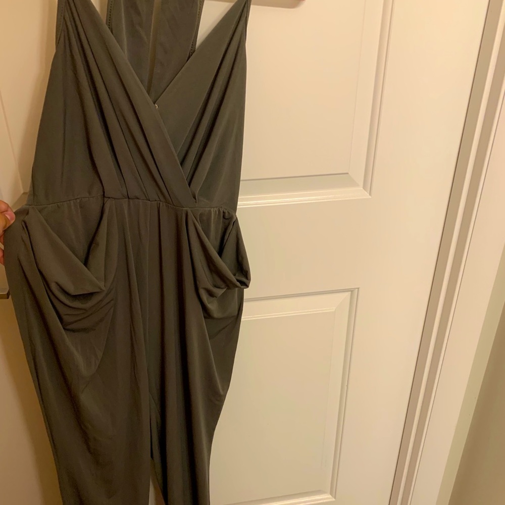 Olive jumpsuit